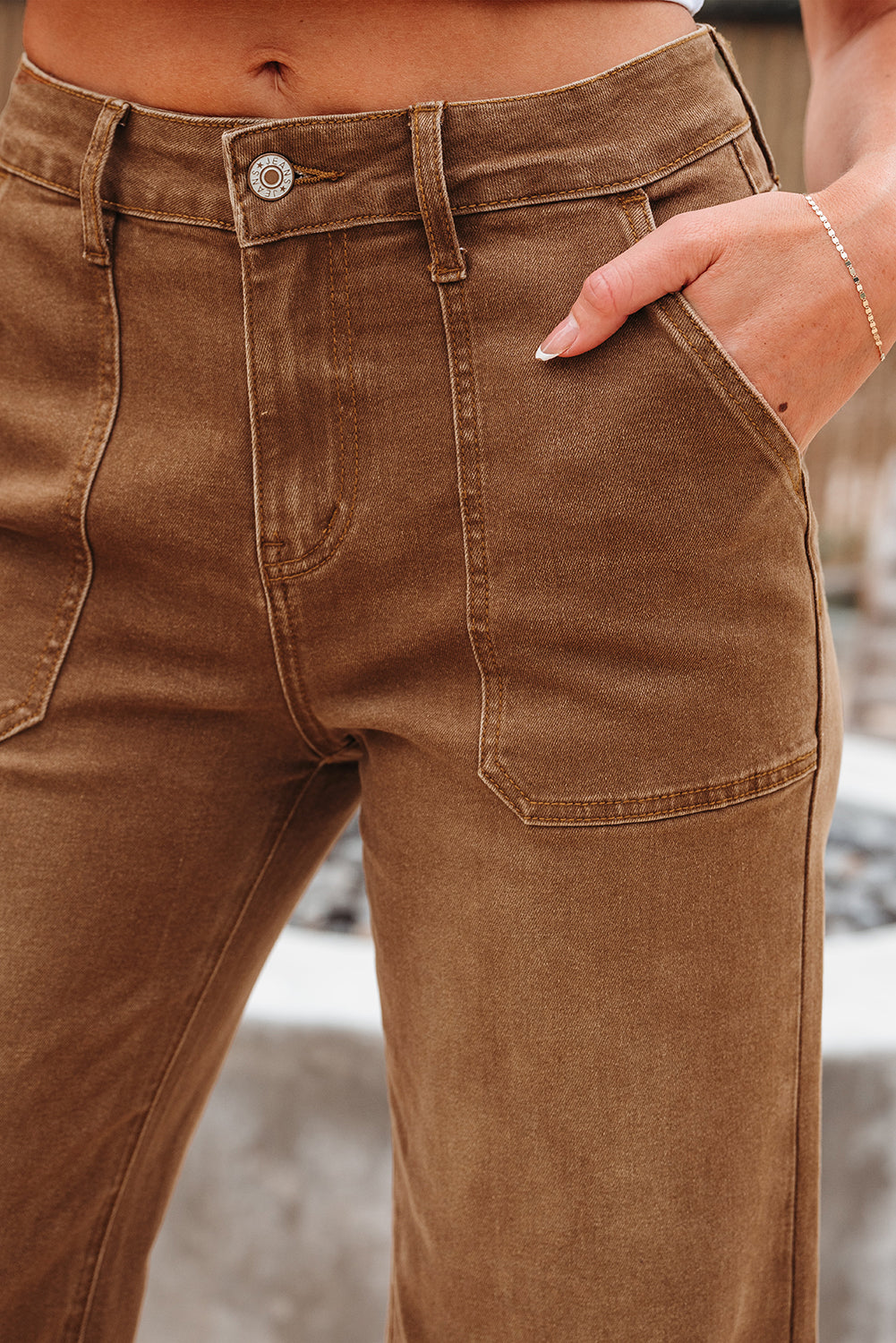 Built Different — S4S High Rise Wide Leg Jeans