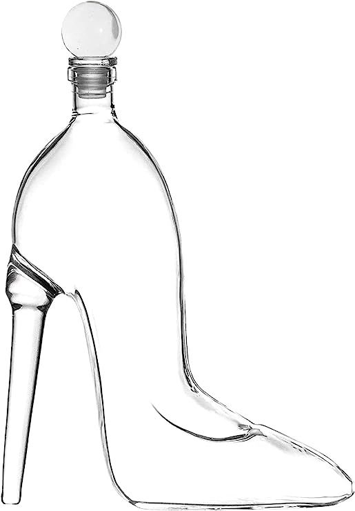 Pour with Power — TWO Stiletto Whiskey Decanter