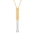 * Still Standing —B2B  Hidden Message Bar Necklace