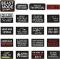 * Say It Without Speaking — Tactical Morale Patch Set (20-Piece)