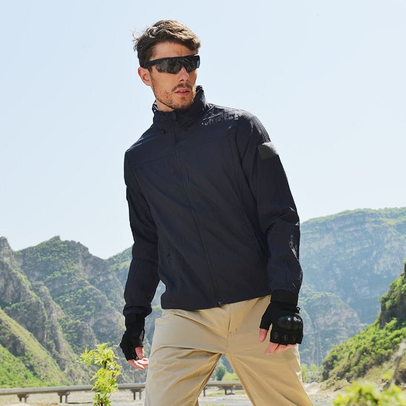 *Run Through Resistance — ANTARCTICA Sun‑Shield Performance Jacket