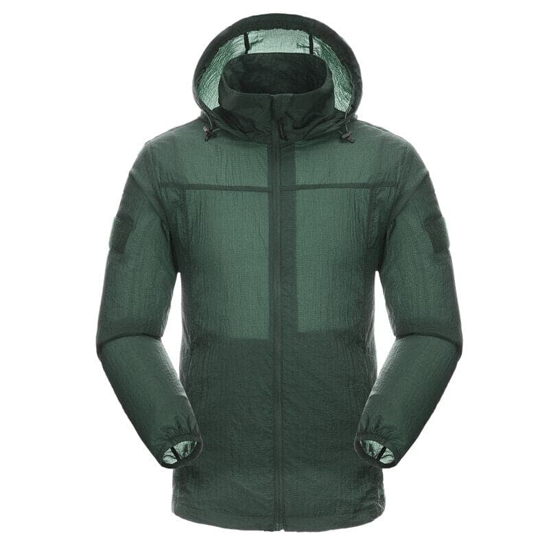 *Run Through Resistance — ANTARCTICA Sun‑Shield Performance Jacket