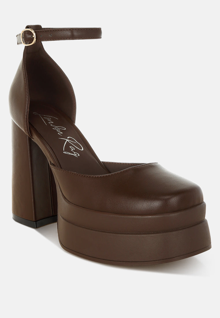 Authority Walk — S4S Chunky Buckled Heels