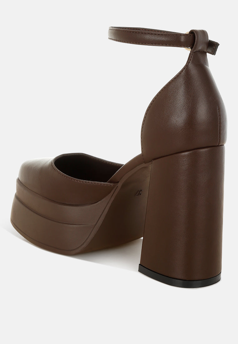 Authority Walk — S4S Chunky Buckled Heels