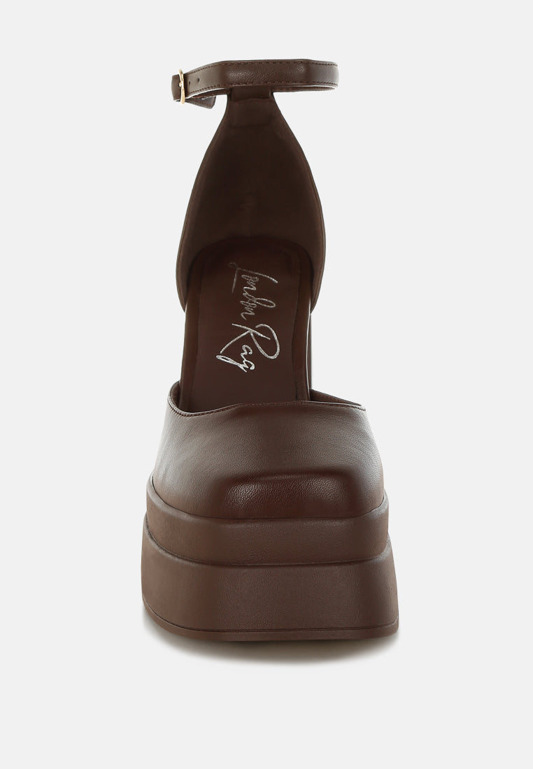 Authority Walk — S4S Chunky Buckled Heels