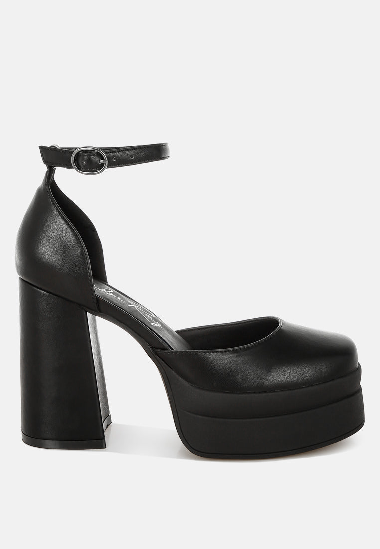 Authority Walk — S4S Chunky Buckled Heels
