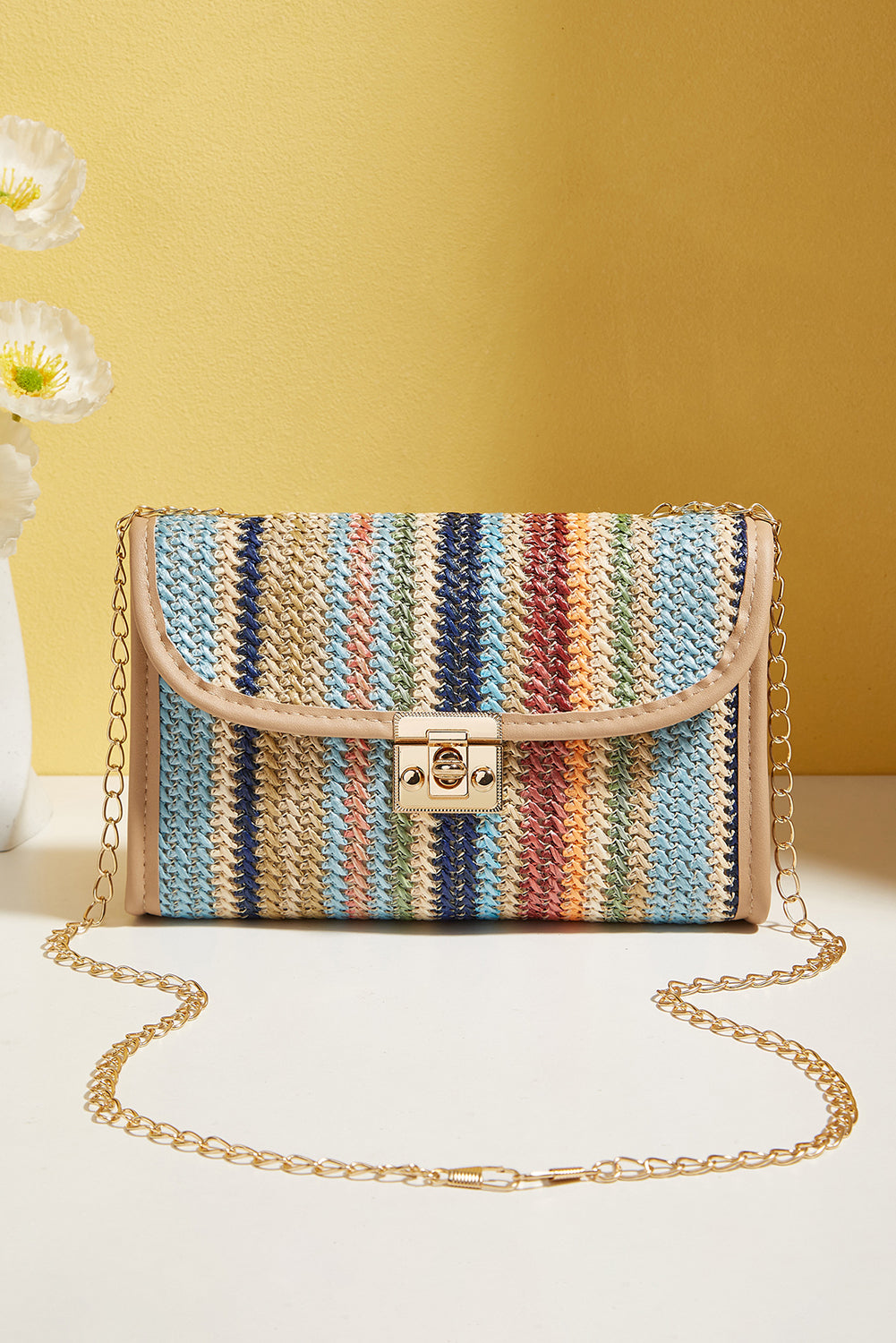 Threaded Truth — C2C Crochet Flap Bag