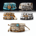 Truth Threads — TWO Bohemian Beaded Bracelet Set