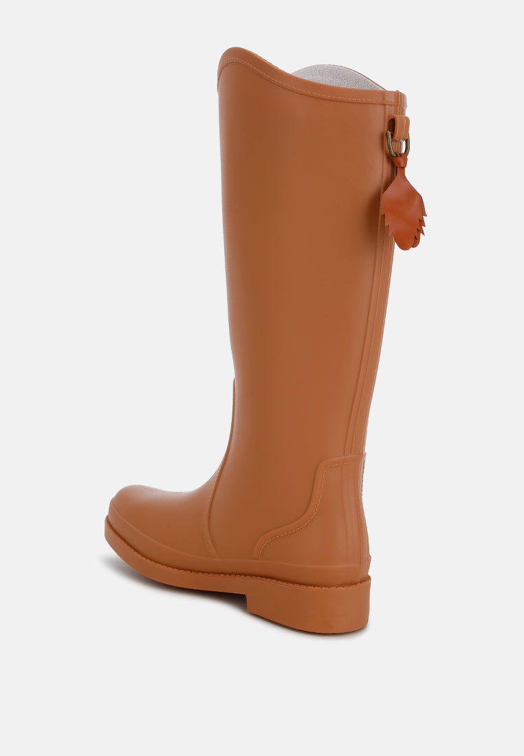 Sovereign Steps —C2C Charm Detail Calf Boots