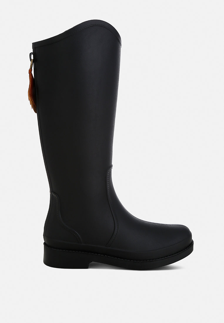 Sovereign Steps —C2C Charm Detail Calf Boots