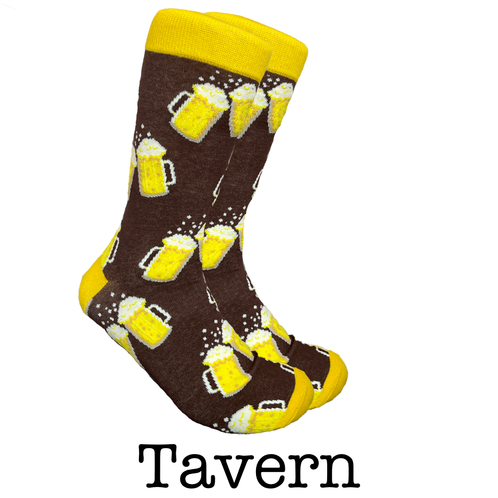 No Days Off — B2B Bold Stripe Crew Socks
