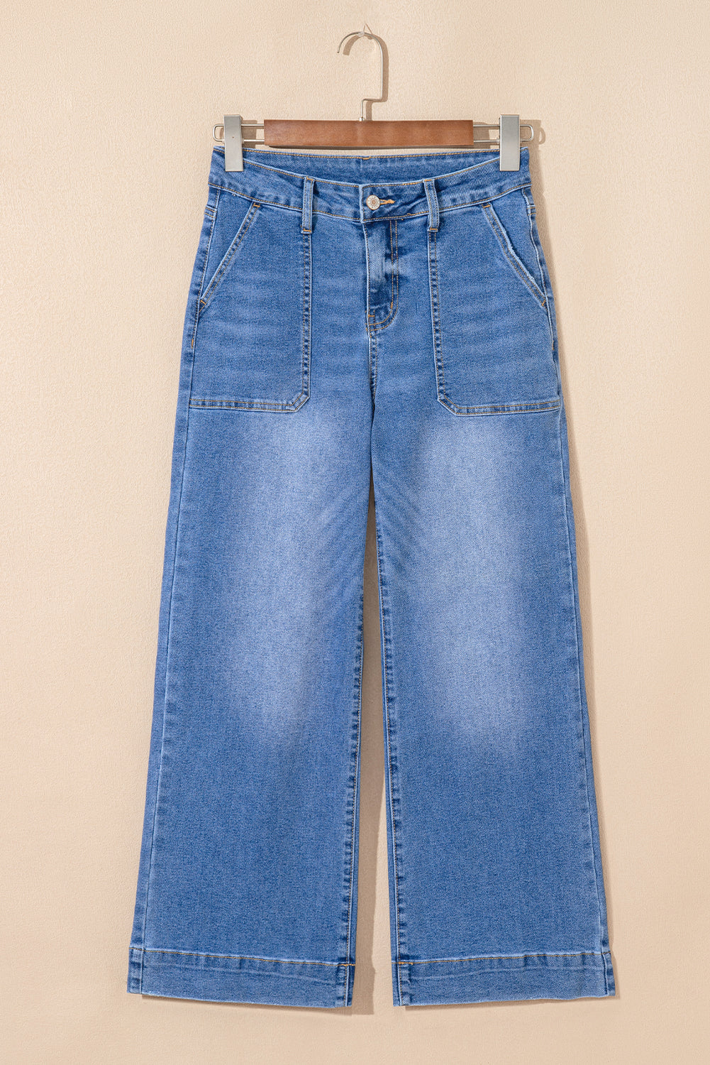 Built Different — S4S High Rise Wide Leg Jeans