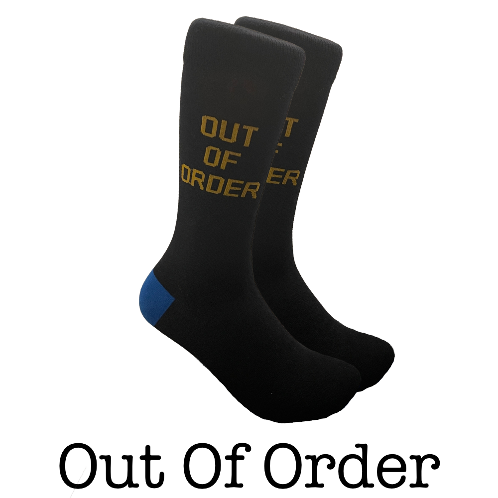 No Days Off — B2B Bold Stripe Crew Socks