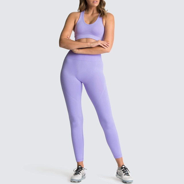 * Core Discipline — Seamless 2-Piece Gym Set