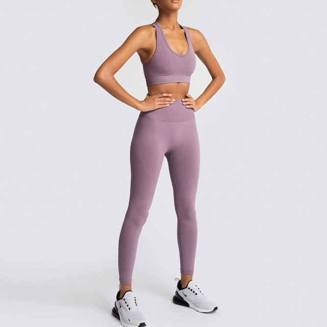 * Core Discipline — Seamless 2-Piece Gym Set