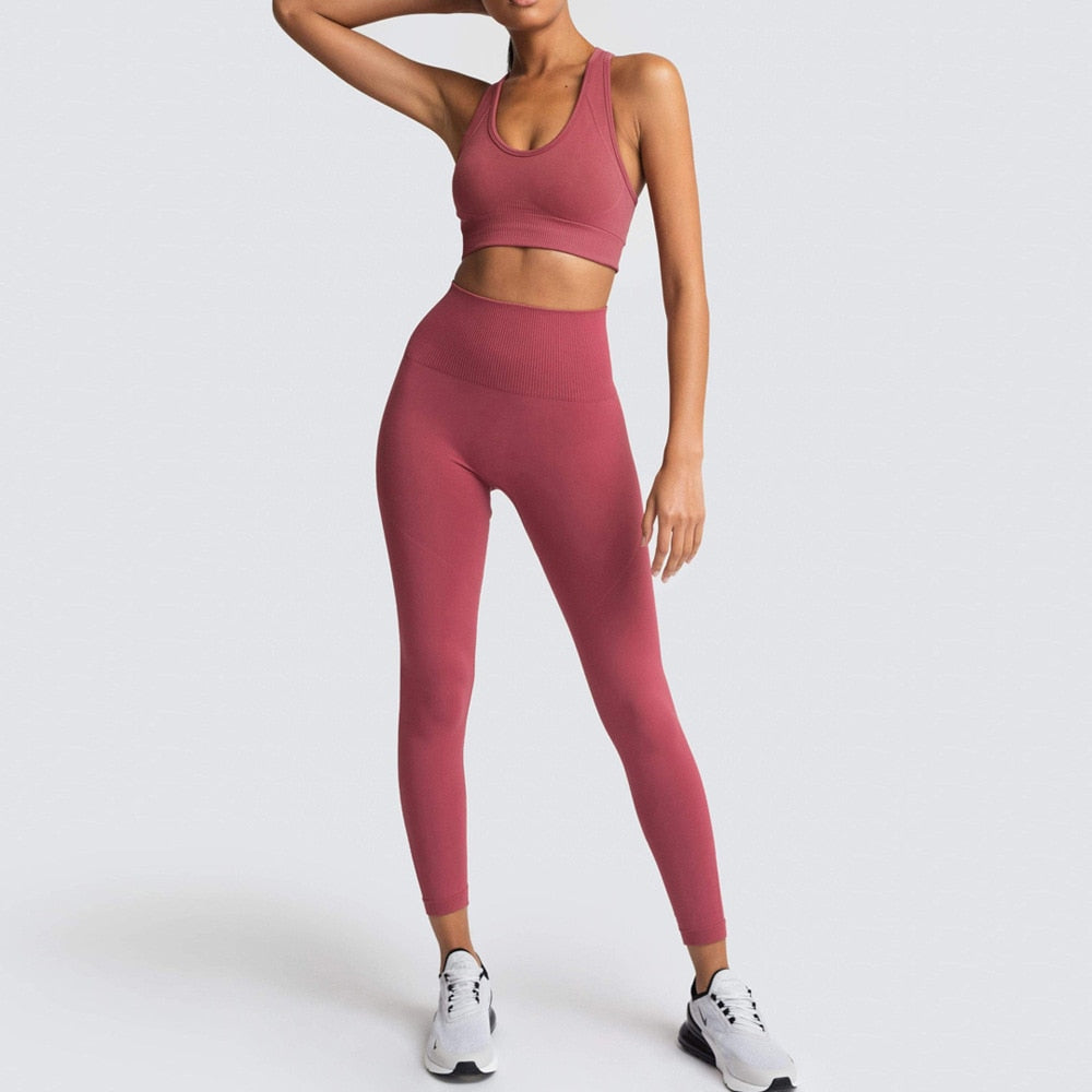* Core Discipline — Seamless 2-Piece Gym Set