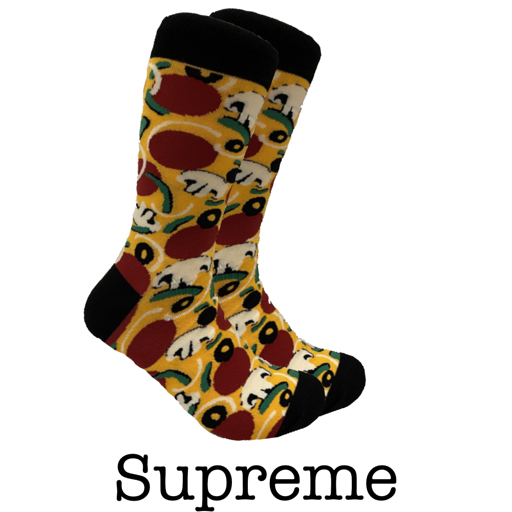 No Days Off — B2B Bold Stripe Crew Socks